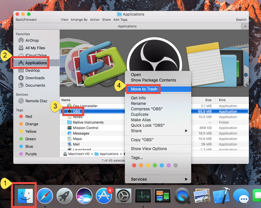 Uninstall Open Apps On Mac
